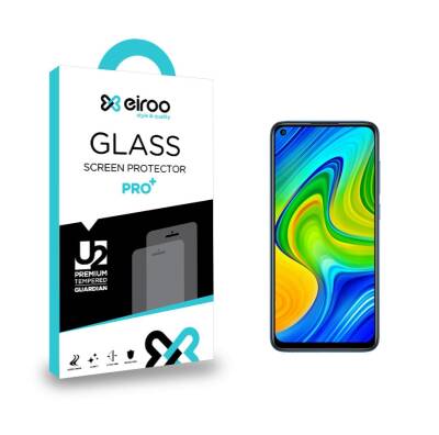 Eiroo Xiaomi Redmi Note 9 Tempered Glass Cam Ekran Koruyucu - 1