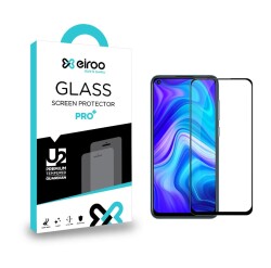 Eiroo Xiaomi Redmi Note 9 Tempered Glass Full Siyah Cam Ekran Koruyucu - 1