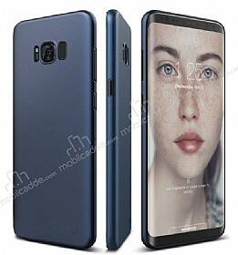 Elago Inner Core Samsung Galaxy S8 Plus İndigo Mavi Rubber Kılıf - 1