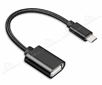 Cortrea USB Type-C OTG Siyah Dntrc Adaptr