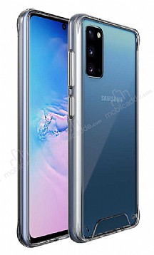 Dafoni Clear Hard Samsung Galaxy S20 Sper Koruma Klf
