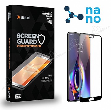 Dafoni Huawei P20 Pro Curve Nano Premium Siyah Ekran Koruyucu