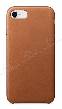 Dafoni Leather iPhone SE 2020 Kahverengi Deri Klf