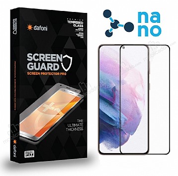 Dafoni Samsung Galaxy S21 FE 5G Full Mat Nano Premium Ekran Koruyucu