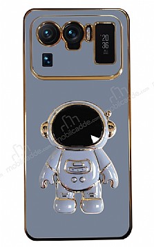 Eiroo Astronot Xiaomi Mi 11 Ultra Standl Mavi Silikon Klf