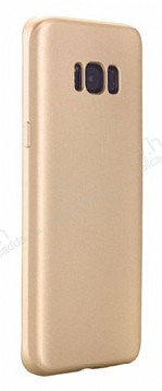 Eiroo Body Thin Samsung Galaxy S8 360 Derece Koruma Gold Rubber Klf