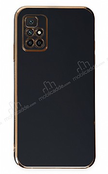 Eiroo Borderline Xiaomi Redmi 10 Prime 2022 Kamera Korumal Siyah Silikon Klf