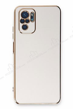 Eiroo Borderline Xiaomi Poco M5s Kamera Korumal Beyaz Silikon Klf