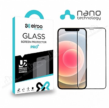Eiroo iPhone 12 Pro Max Full Mat Nano Ekran Koruyucu