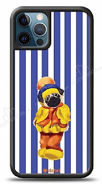 Dafoni Art iPhone 12 Pro Max 6.7 in Cold Day Pug Klf