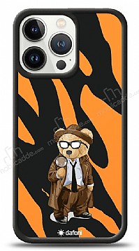 Dafoni Art iPhone 13 Pro Max Detective Teddy Bear Klf