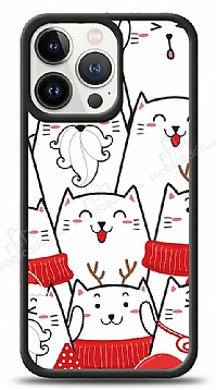 Dafoni Art iPhone 13 Pro New Year Cats Klf