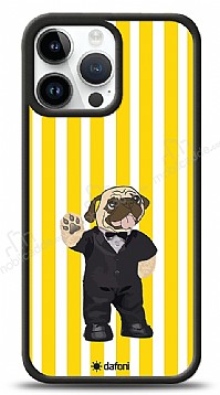 Dafoni Art iPhone 14 Pro Max Suit Pug Klf