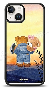 Dafoni Art iPhone 15 Sunset Teddy Bears Klf