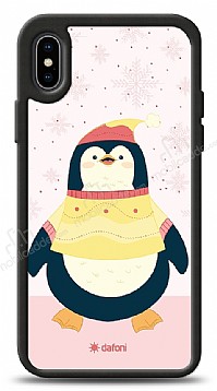 Dafoni Art iPhone XS Max Smiling Penguin Klf