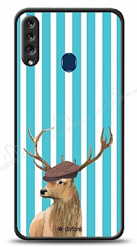 Dafoni Art Samsung Galaxy A20S Fedora Deer Klf