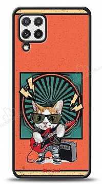Dafoni Art Samsung Galaxy M22 Guitarist Cat Klf