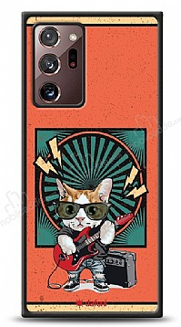 Dafoni Art Samsung Galaxy Note 20 Ultra Guitarist Cat Klf