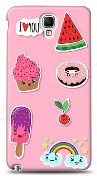 Samsung Galaxy Note 3 Neo Pink Stickers Klf