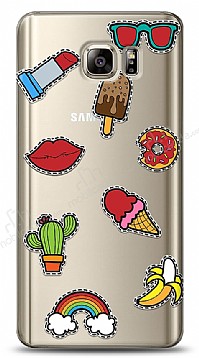 Samsung Galaxy Note 5 Stickers Resimli Klf