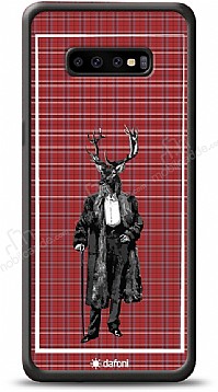 Dafoni Art Samsung Galaxy S10 Plus Deer in the Night Klf