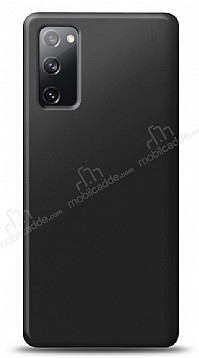 Samsung Galaxy S20 FE Siyah Mat Silikon Klf