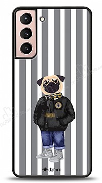 Dafoni Art Samsung Galaxy S21 Pug Love Klf