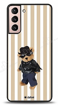 Dafoni Art Samsung Galaxy S21 Teddy Bear Style Klf