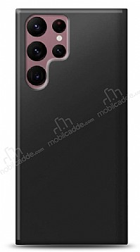 Samsung Galaxy S22 Ultra 5G Siyah Mat Silikon Klf