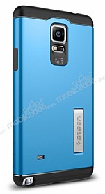 Spigen Slim Armor Samsung N9100 Galaxy Note 4 Mavi Klf