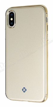 Totu Design Furios iPhone X / XS 3 1 Arada Gold Rubber Klf