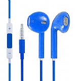 Eiroo Color Mikrofonlu Mavi Kulakii Kulaklk