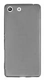 Sony Xperia M5 Ultra nce effaf Siyah Silikon Klf