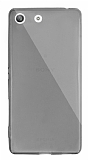 Dafoni Aircraft Sony Xperia M5 Ultra nce effaf Siyah Silikon Klf