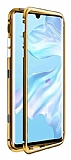 Dafoni Glass Guard iPhone 7 / 8 Metal Kenarl Cam Gold Klf