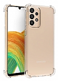 Dafoni Hummer Samsung Galaxy A33 5G Ultra Koruma Silikon Kenarl effaf Klf