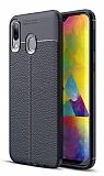 Dafoni Liquid Shield Premium Samsung Galaxy M20 Lacivert Silikon Klf