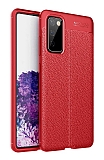Dafoni Liquid Shield Samsung Galaxy S20 FE Sper Koruma Krmz Klf