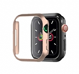 Dafoni Metallic Apple Watch 7 Rose Gold Klf 45mm