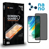 Dafoni Samsung Galaxy S21 FE 5G Full Privacy Nano Premium Ekran Koruyucu