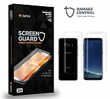 Dafoni Samsung Galaxy S8 Curve Darbe Emici effaf n+Arka Ekran Koruyucu Film