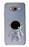 Eiroo Astronot Samsung Galaxy J7/J7 Core Standl Mavi Silikon Klf