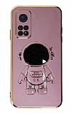 Eiroo Astronot Xiaomi Mi 10T Pro Standl Mor Silikon Klf