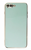 Eiroo Borderline iPhone 7 Plus / 8 Plus Kamera Korumal Yeil Silikon Klf