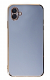 Eiroo Borderline Samsung Galaxy A04 Kamera Korumal Mavi Silikon Klf