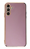 Eiroo Borderline Samsung Galaxy A04s Kamera Korumal Mor Silikon Klf