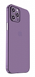 Eiroo Ghost Thin iPhone 14 Pro Ultra nce effaf Derin Mor Rubber Klf