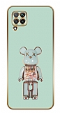 Eiroo Huawei P40 Lite Candy Bear Standl Yeil Silikon Klf