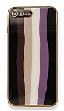 Eiroo Hued iPhone 7 Plus / 8 Plus Cam Siyah Rubber Klf