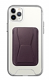 Eiroo iPhone 11 Pro Max Mor Kartlkl Standl Ultra Koruma Klf
